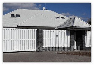 Фото белого забора из штакетника в Таразе